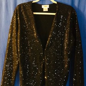 Talbots lightweight glam sweater